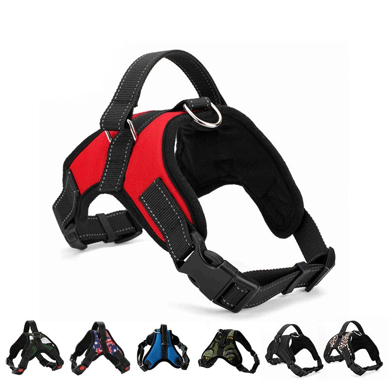 Harnais Gilet Chien Attache Rapide – Réglable Toutes Tailles