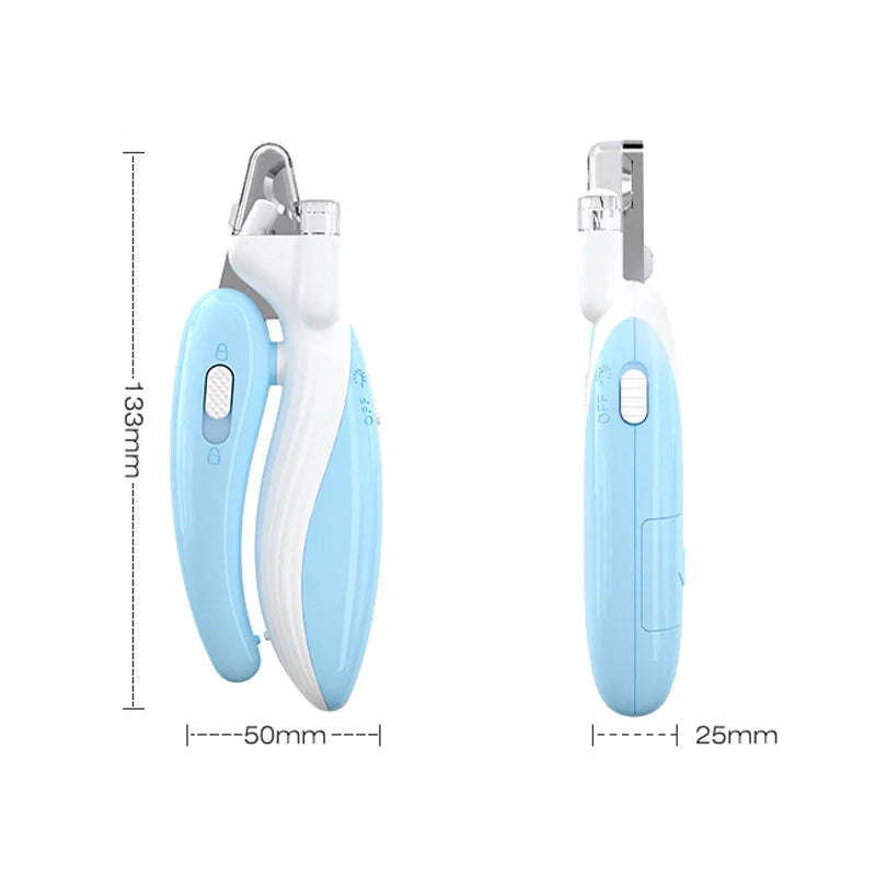 Coupe-Ongles Professionnel Chien Chat LED - Ciseaux Griffes Précision Petits & Grands Animaux