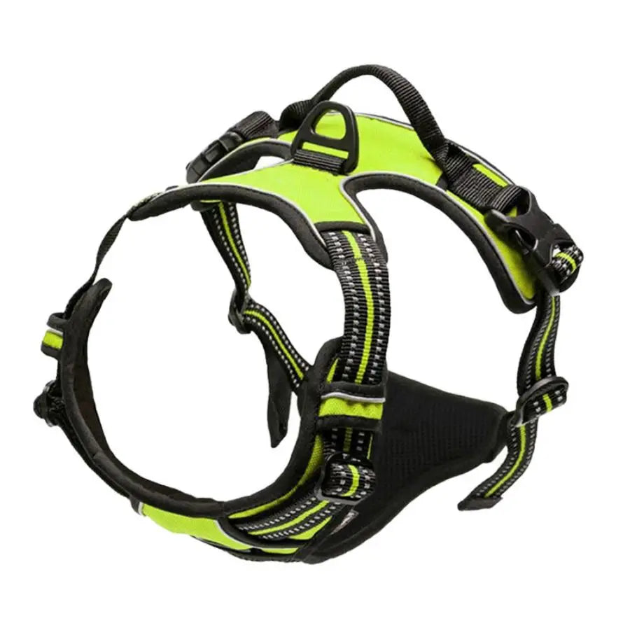 Harnais Chien Réglable Anti-Traction Clip Frontal – Réfléchissant Toutes Tailles