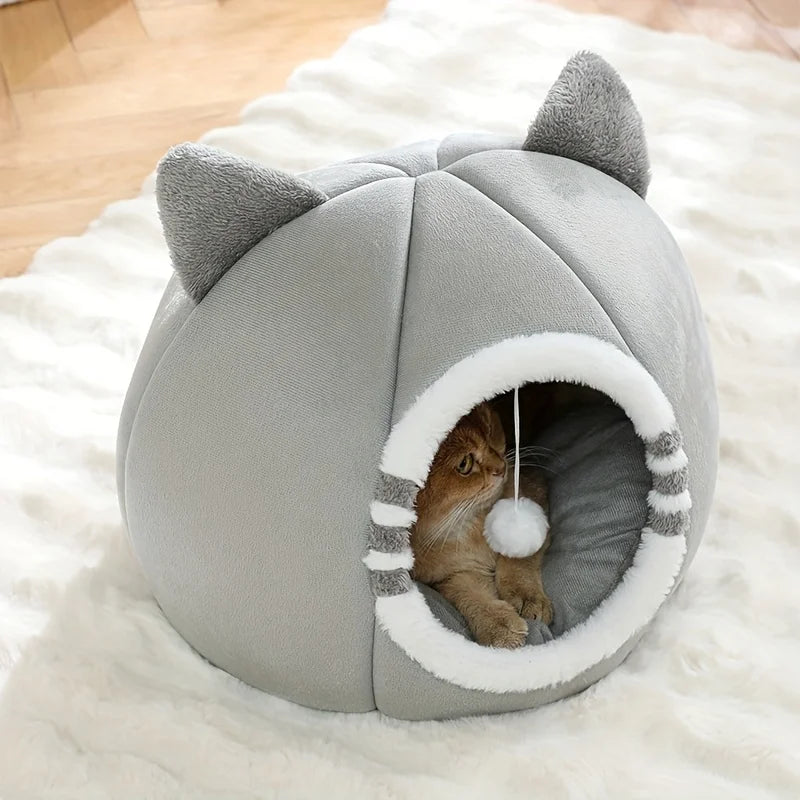 Niche intérieure pour chat et chaton - couchage confortable - Pelorie