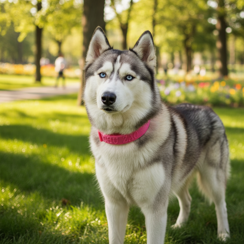 Lifestyle - Collier Anti-Parasites avec Husky